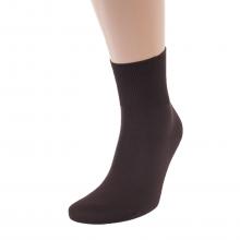 Мужские укороченные носки из модала RuSocks (Орудьевский трикотаж) КОРИЧНЕВЫЕ