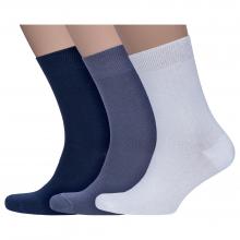 Комплект из 3 пар мужских носков НАШЕ Смоленской чулочной фабрики рис. 1, микс 4