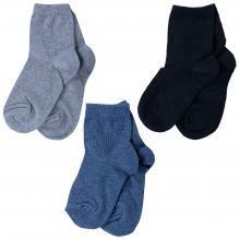 Комплект из 3 пар детских носков НАШЕ Смоленской чулочной фабрики микс 3