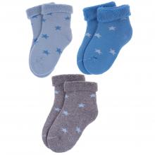 Комплект из 3 пар детских махровых носков RuSocks (Орудьевский трикотаж) микс
