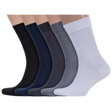Комплект из 5 пар мужских носков RuSocks (Орудьевский трикотаж) микс 1