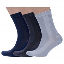 Комплект из 3 пар мужских носков Носкофф (АЛСУ) микс 2