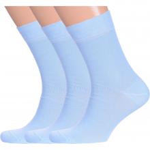 Комплект из 3 пар мужских носков «Красная ветка» ГОЛУБЫЕ