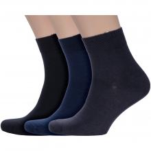 Комплект из 3 пар мужских носков CAVALLIERE (RuSocks) микс 1