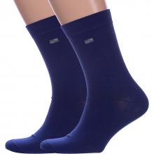 Комплект из 2 пар мужских носков Hobby Line СИНИЕ