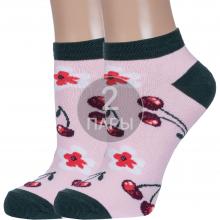 Комплект из 2 пар женских носков  Красная ветка  РОЗОВЫЕ