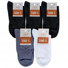 Комплект из 5 пар мужских носков  НАШЕ  Смоленской чулочной фабрики из 100% хлопка микс 8