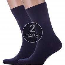 Комплект из 2 пар мужских носков PARA socks СИНИЕ