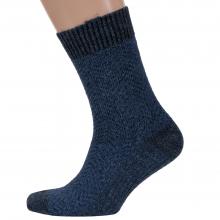 Мужские полушерстяные носки RuSocks (Орудьевский трикотаж) СИНЕ-СЕРЫЕ