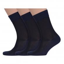 Комплект из 3 пар мужских носков LORENZLine СИНИЕ