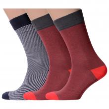 Комплект из 3 пар мужских носков Classic (Palama) микс 27