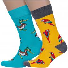 Комплект из 2 пар мужских носков PARA socks микс 2