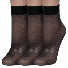 Комплект из 3 пар женских парфюмированных носков MARILYN ЧЕРНЫЕ