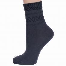 Женские носки RuSocks (Орудьевский трикотаж) ТЕМНО-СЕРЫЕ, (1346)