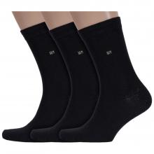 Комплект из 3 пар мужских носков VASILINA 2С3109, ЧЕРНЫЕ