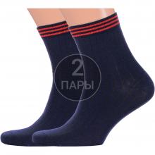 Комплект из 2 пар мужских спортивных носков  Красная ветка  СИНИЕ