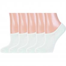 Комплект из 5 пар женских ультракоротких носков Hobby Line БЛЕДНО-ЗЕЛЕНЫЕ