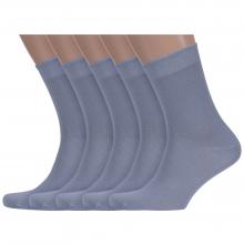 Комплект из 5 пар мужских носков ХОХ СЕРЫЕ