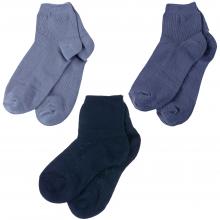 Комплект из 3 пар детских носков НАШЕ Смоленской чулочной фабрики, 100% хлопок микс 21