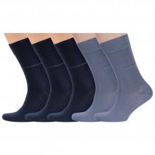 Комплект из 5 пар мужских носков RuSocks (Орудьевский трикотаж) микс 6
