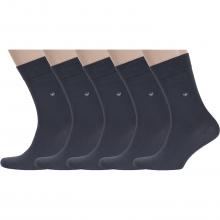 Комплект из 5 пар мужских носков RuSocks (Орудьевский трикотаж) ТЕМНО-СЕРЫЕ