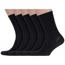 Комплект из 5 пар мужских носков ХОХ ЧЕРНЫЕ