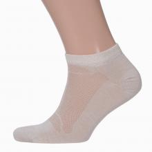 Короткие бамбуковые носки Grinston socks (PINGONS) БЕЖЕВЫЕ