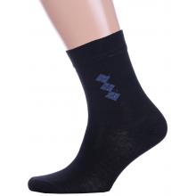 Мужские носки Альтаир ЧЕРНЫЕ с темно-серым