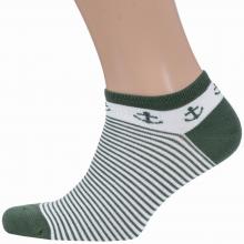 Короткие бамбуковые носки Grinston socks (PINGONS) ОЛИВКОВЫЕ