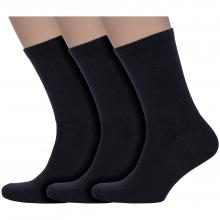 Комплект из 3 пар мужских носков ЧЕРНЫЕ, рис. 0