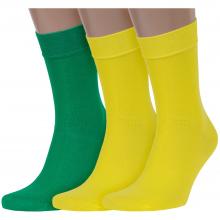 Комплект из 3 пар мужских носков RuSocks (Орудьевский трикотаж) микс 8