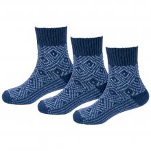 Комплект из 3 пар детских теплых носков RuSocks (Орудьевский трикотаж) ДЖИНС, рис. 2