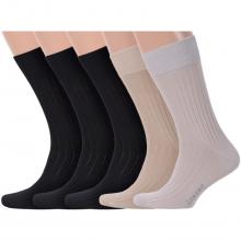 Комплект из 5 пар мужских носков LORENZLine из 100% хлопка микс 10