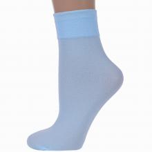 Женские носки Conte LIGHT BLUE, светло-голубые