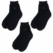 Комплект из 3 пар детских носков с махровым следом Красная ветка С-1616, ЧЕРНЫЕ