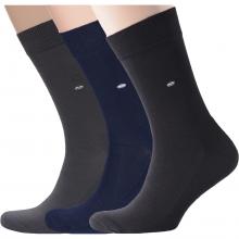 Комплект из 3 пар мужских носков с махровым следом RuSocks (Орудьевский трикотаж) микс 2