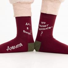 Укороченные носки unisex St. Friday Socks  Довлатов утверждает 