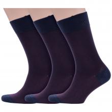 Комплект из 3 пар мужских носков Sergio Di Calze (PINGONS) БОРДОВЫЕ