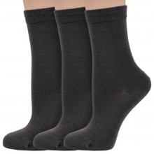 Комплект из 3 пар женских шерстяных носков Sergio Di Calze (PINGONS) КОРИЧНЕВЫЕ