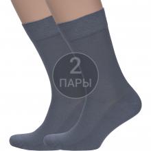 Комплект из 2 пар мужских носков RuSocks (Орудьевский трикотаж) СЕРЫЕ