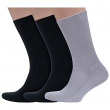 Комплект из 3 пар мужских медицинских носков Dr. Feet (PINGONS) микс 3
