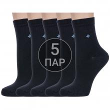 Комплект из 5 пар детских носков  Красная ветка  ЧЕРНЫЕ