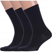 Комплект из 3 пар мужских носков GRAND LINE ТЕМНО-СИНИЕ