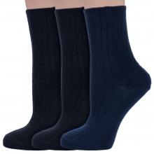 Комплект из 3 пар женских медицинских шерстяных носков Dr. Feet (PINGONS) микс 1
