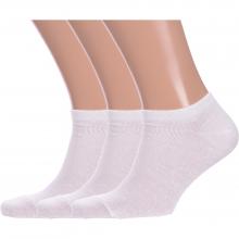 Комплект из 3 пар мужских носков GRAND LINE БЕЛЫЕ