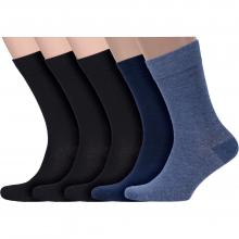 Комплект из 5 пар мужских носков LORENZLine микс 10