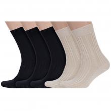 Комплект из 5 пар мужских носков RuSocks (Орудьевский трикотаж) рис. 02, микс 1
