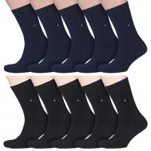 Комплект из 10 пар мужских махровых носков RuSocks (Орудьевский трикотаж) микс 4