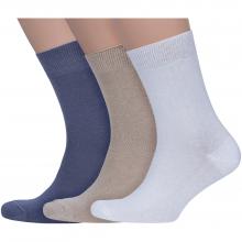 Комплект из 3 пар мужских носков НАШЕ Смоленской чулочной фабрики рис. 1, микс 6