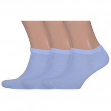Комплект из 3 пар мужских носков LORENZLine СВЕТЛО-ГОЛУБЫЕ